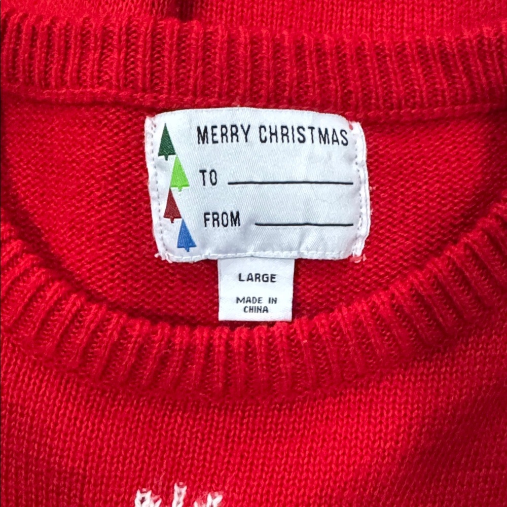 Red Reindeer Sweater - Picture 4 of 4